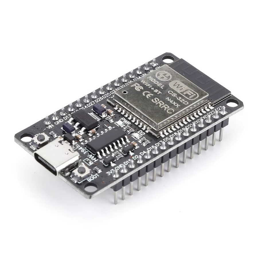 ATUOTIN ESP32 Entwicklungsboard mit WiFi und Bluetooth, Dual-Core NodeMCU-32 32D 32U 30-Pin Modul in Schwarz - Bild 2