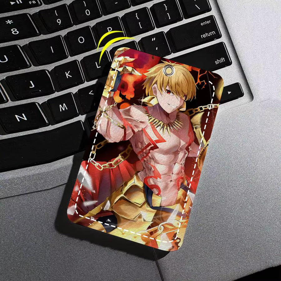 Schlüsselanhänger Leder, Kartenetui, Fate Gilgamesh - Bild 5