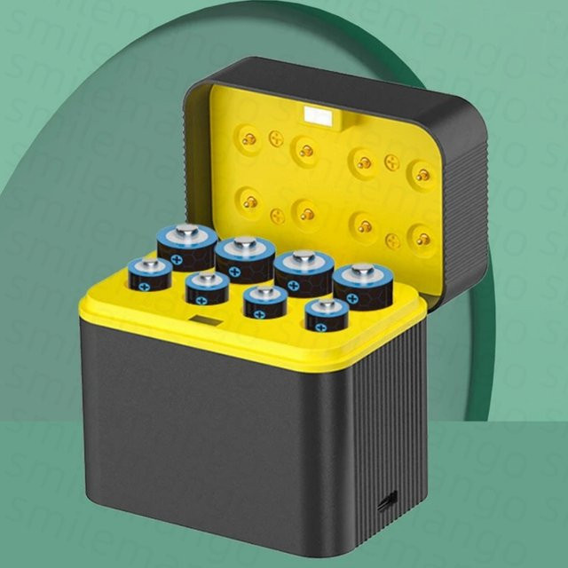 Yuform Wiederaufladbare Lithium-Batterien 1,5V AA 4255mWh und AAA 1100mWh Hochleistungs Akkus für Maus und Fernbedienung - Bild 1