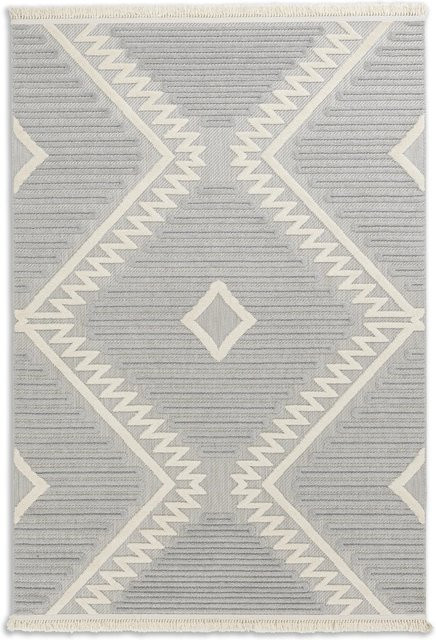 Schöner Wohnen Teppich Summer Grau B: 80 cm, L: 150 cm - Bild 1