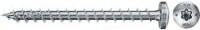 Fischer Spanplattenschraube Power-Fast II mit Torx-Antrieb, verzinkt, Farbe: Silber/Blau, Durchmesser: 6,0 mm, Länge: 50,0 mm - Bild 1