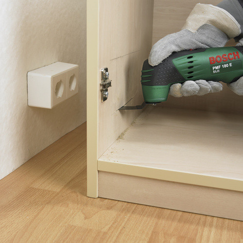 Bosch Starlock Starter-Set Holz für Multifunktionsgeräte, 3-teilig, Schwarz - Bild 2