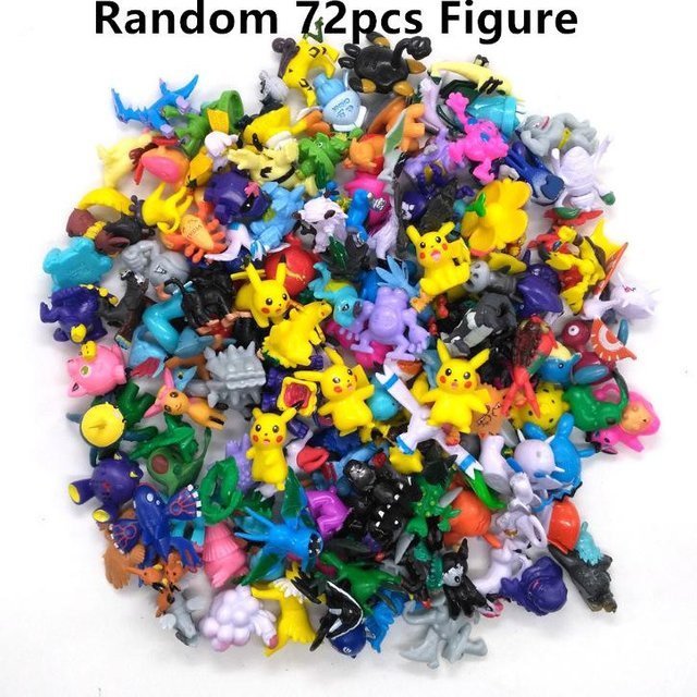 Yiran toy Pokémon Pikachu Mini-Figuren Anime-Puppe - Bild 1