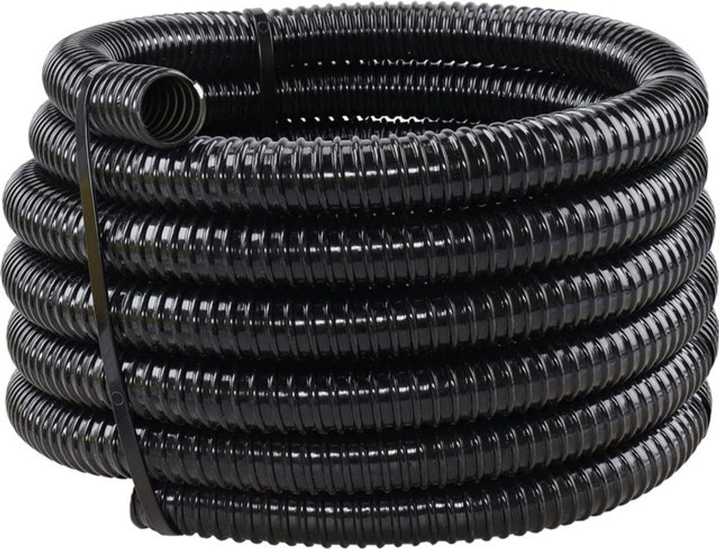 T.I.P. Mehrzweck-Spiralschlauch aus PVC, Schwarz, Länge: 5 m, Durchmesser: 1 1/4 Zoll - Bild 2