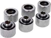 Alphacool HT 16mm HardTube Anschraubtülle G1/4 Verbindung in Schwarz oder Silber - Bild 1