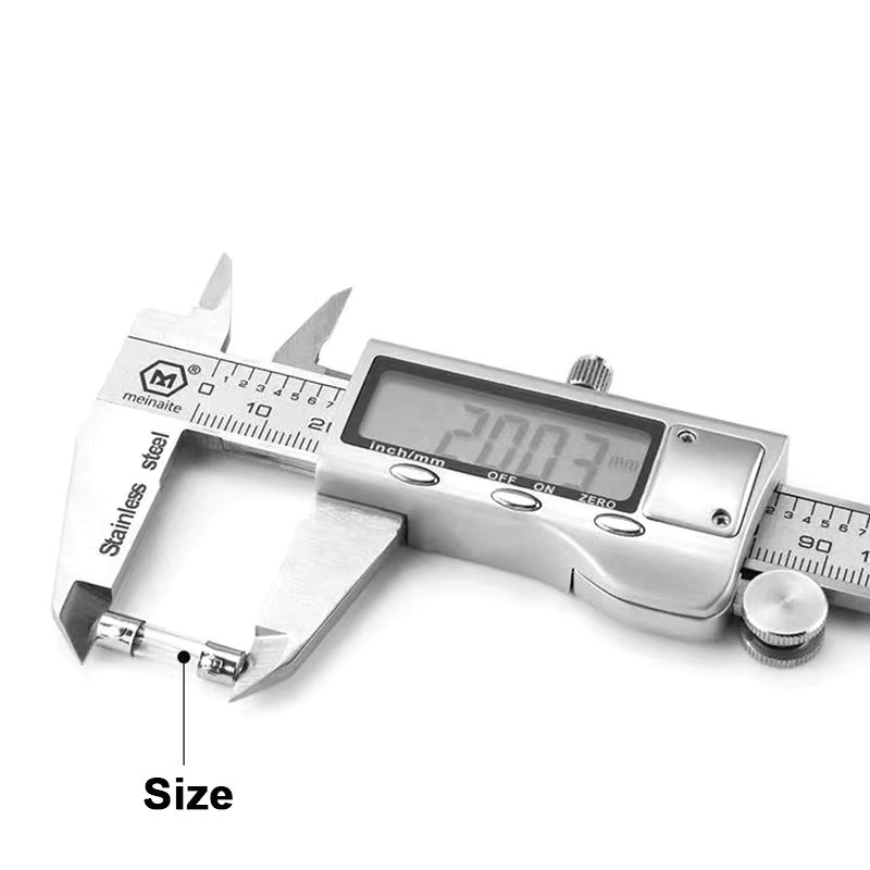 10 Stück Glasrohrsicherungen Fast-Blow transparent, Maße: B: 5 mm, L: 20 mm, 250V - Bild 2