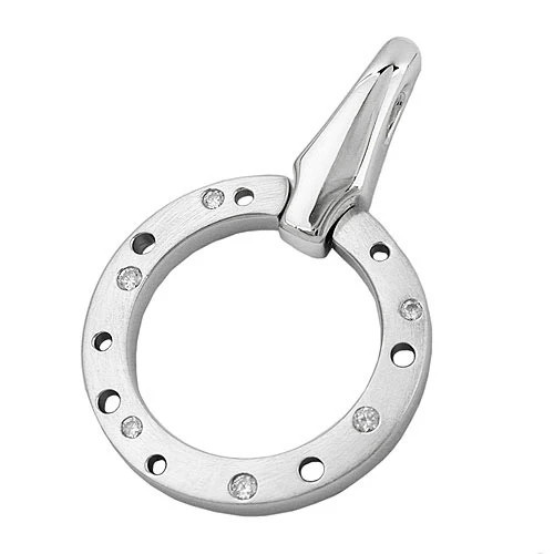 Colfem Anhänger, 925 Silber, rhodiniert, Zirkonia, Unisex - Bild 1