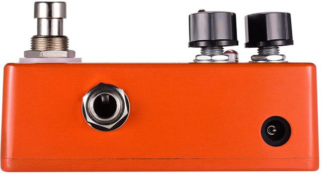 MOSKY Audio D250X Mini E-Gitarre Overdrive Vorverstärker Effektpedal in Orange mit Vollmetallgehäuse - Bild 1