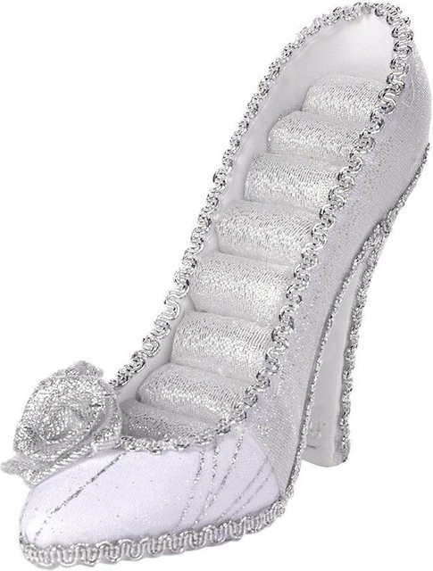 CosyHome Schaufensterpuppe Tischmodell in Weiß zur Präsentation von Kleidung, High Heels und Schmuck wie Ohrringen, Halsketten und Ringen - Bild 1