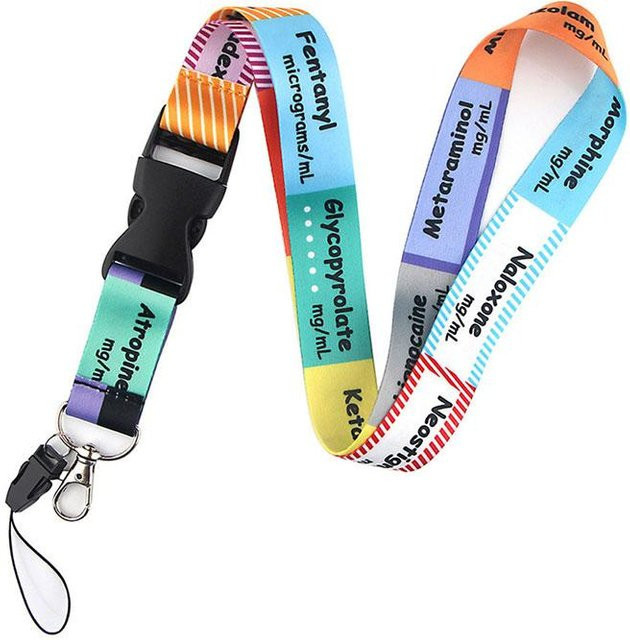 Schlüsselanhänger Lanyard, USB Badge Holder, Unisex - Bild 1