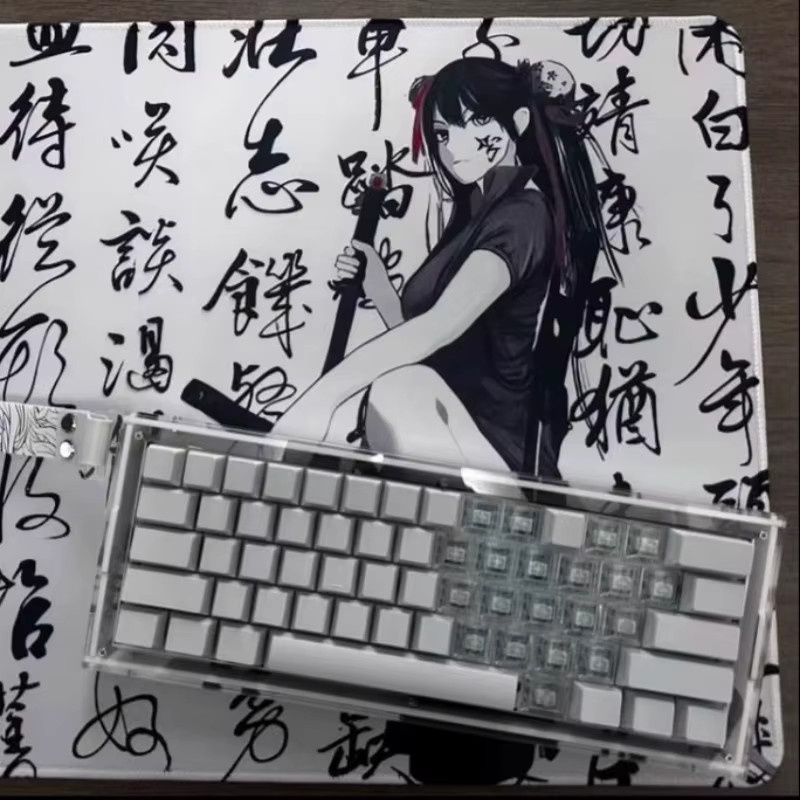 MADCATZ GH60 Acryl mechanische Tastatur Shell transparent lila für Made60 Tastatur - Bild 4