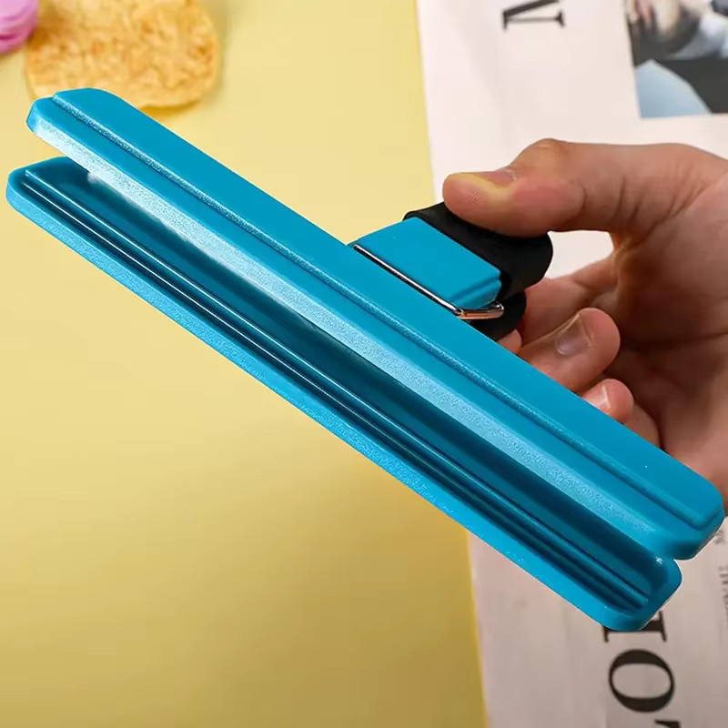 Lebensmittelbeutel-Clips aus Kunststoff in Grün und Multicolour für Chip-Beutel, Snacks und Brotverpackungen, 1 Stück - Bild 5