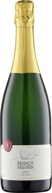 WG Meissen Benno von Meissen Sekt, Saale-Unstrut, trocken, 0,75 l - Bild 1