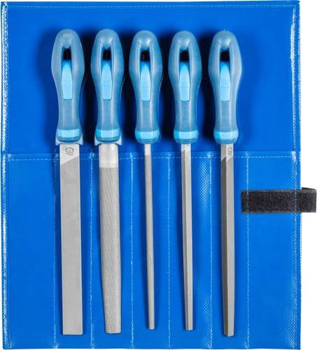 PFERD Feilensatz 2K-Ergo Hieb 3 flach in Blau, Länge: 200 mm - Bild 1