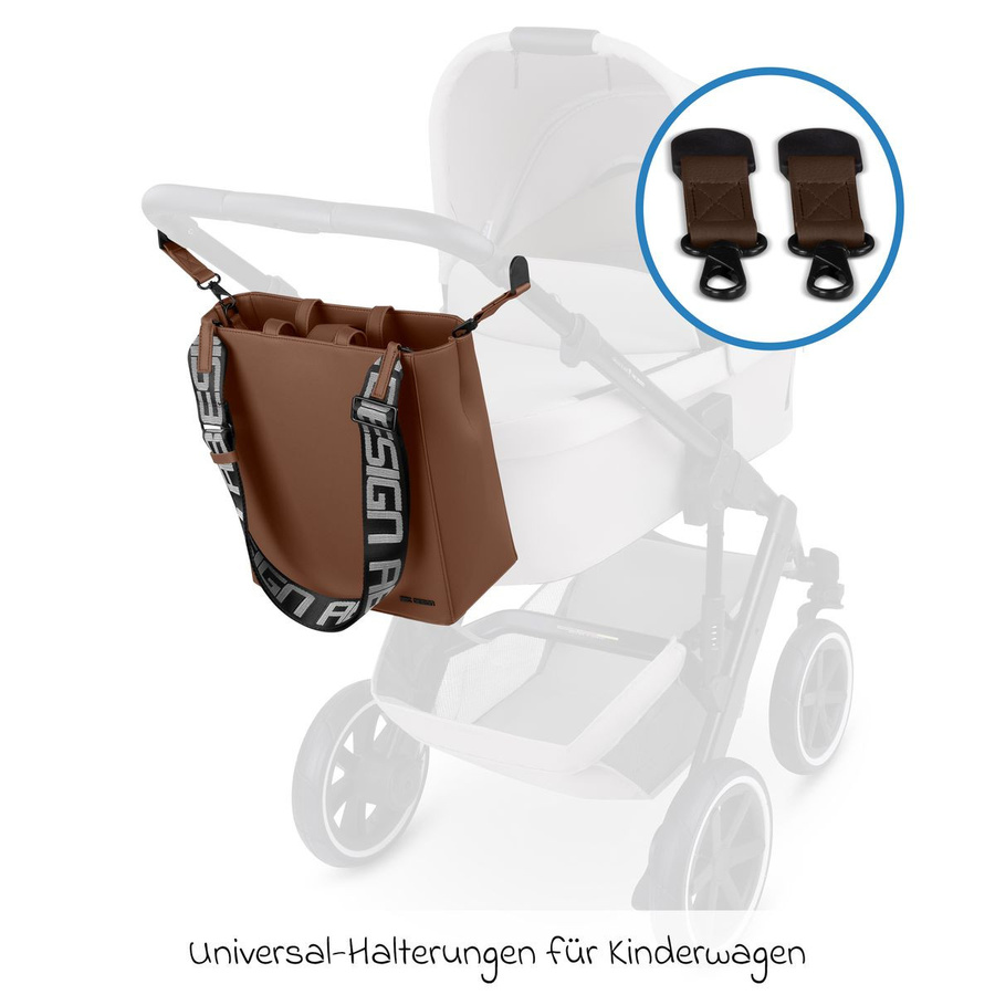 ABC Design Umhängetasche Tote Bag Daily mit Trageriemen in Braun - Bild 4