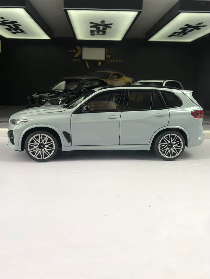 Heimanba BMW X5M Modellauto, 1:24, Metall, Weiß - Bild 2
