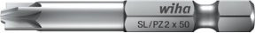 Wiha Bit Professional PlusMinus/Pozidriv PZ2 1/4 Zoll 70 mm in Silber - Bild 1