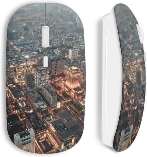 MANIACASE Drahtlose City-Maus in Multicolour mit Wi-Fi-Verbindung - Bild 1
