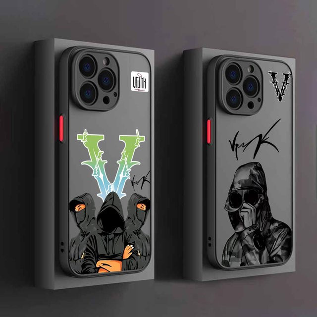 V-Vrunks Handyhülle mit matter transparenter Rückseite für iPhone 17 16 15 14 13 12 11 Pro Max Plus Mini XR XS Max - Bild 1