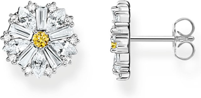 Thomas Sabo Ohrstecker Blume groß, 925 Silber, Damen - Bild 1