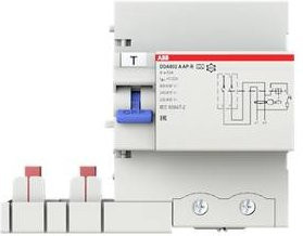 ABB FI-Schutzschalter DDA802A-63/0,03AP- RCD 63A 0,03A 400V in Weiß - Bild 1
