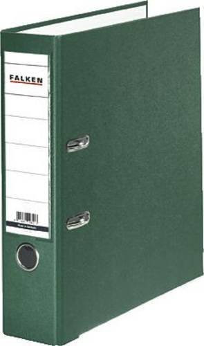 Falken PP-Color Ordner DIN A4 aus Kunststoff in Grün mit 80 mm Rückenbreite - Bild 1
