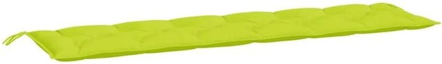 vidaXL Gartenbank-Auflage aus Oxford-Gewebe in Grün, B/T/H: 200 x 50 x 7 cm - Bild 1