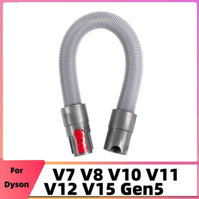 Flexibler Verlängerungsschlauch für Dyson Akku-Staubsauger in Grau - Bild 1