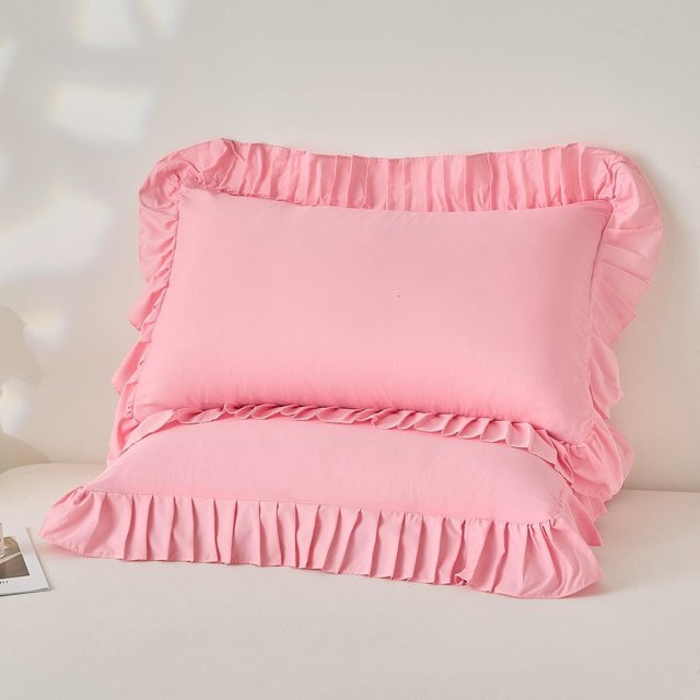 2er-Set JMG Clothing Sommer Kühlkissenbezüge aus Polyester, atmungsaktiv, Farbe: Pink, B/H: 40 x 60 cm - Bild 1