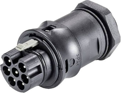 Wieland Electric 96.072.6253.1 Geräteanschluss in Schwarz - Bild 1