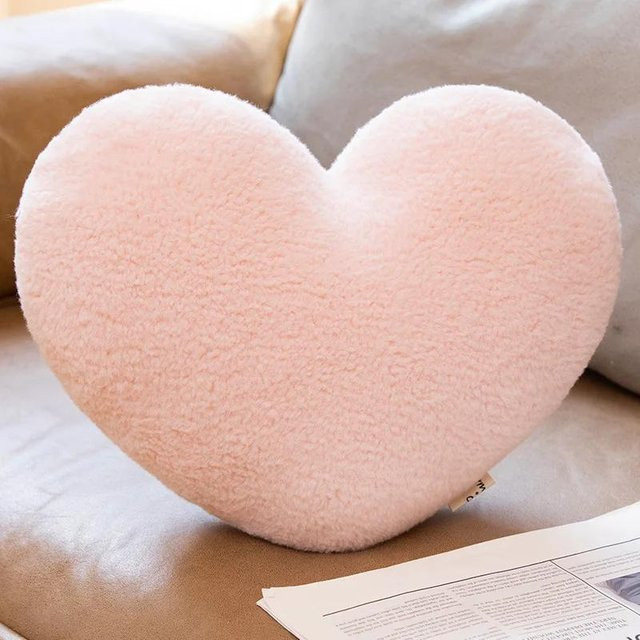 Plüsch-Sitzkissen in Kleeblatt-Form, Pink, Durchmesser: 40 cm - Bild 1