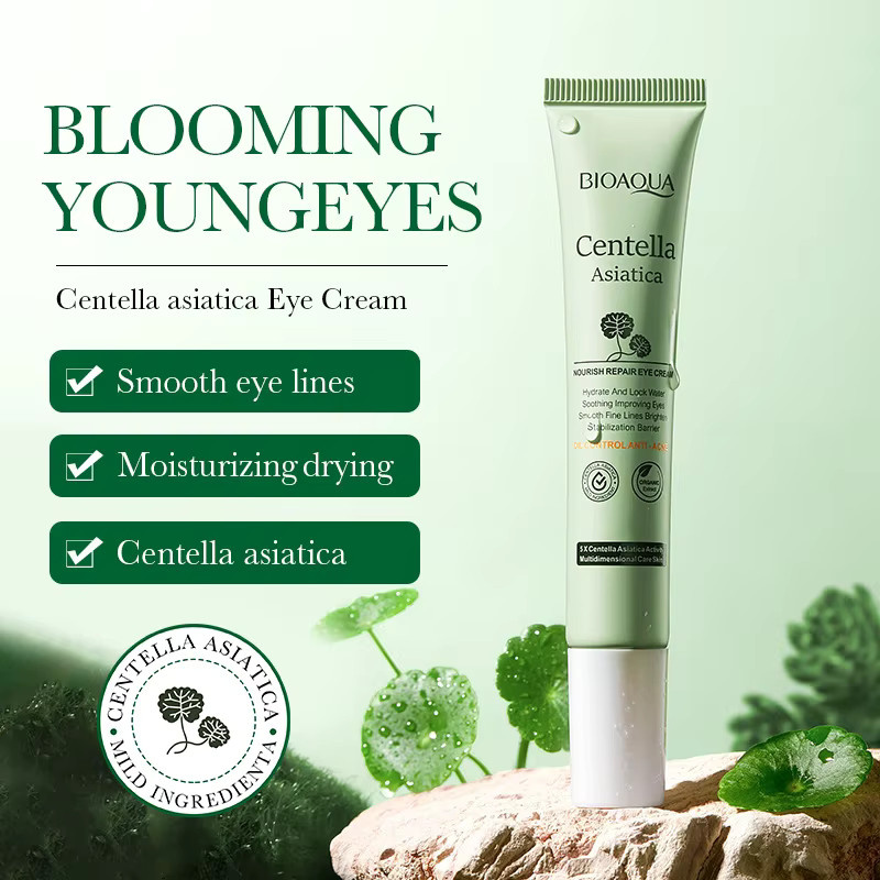BIOAQUA Centella Asiatica Hautpflege-Set, Serum und Augencreme, Unisex - Bild 2