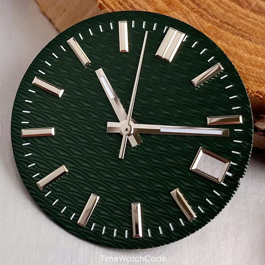 Tandorio Uhrenzifferblatt, Wellenzifferblatt, 29 mm, Herren - Bild 3