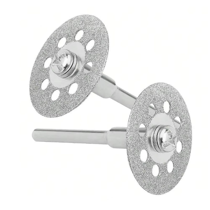 Dremel Zubehör Set mit 20 diamantbeschichteten Schneidrädern (Durchmesser: 22 mm), 4 Dorne (Durchmesser: 3 mm) und einem Schraubendreher für Rotationswerkzeuge - Bild 4