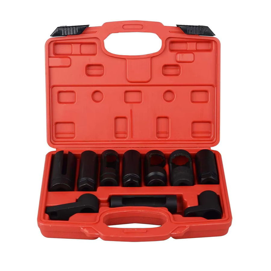 Podofo 10-teiliges Sauerstoff-Lambda-Sensor-Schraubenschlüssel-Set zum Ein- und Ausbau von Sauerstoffsensoren und Öldruckgebern - Bild 7