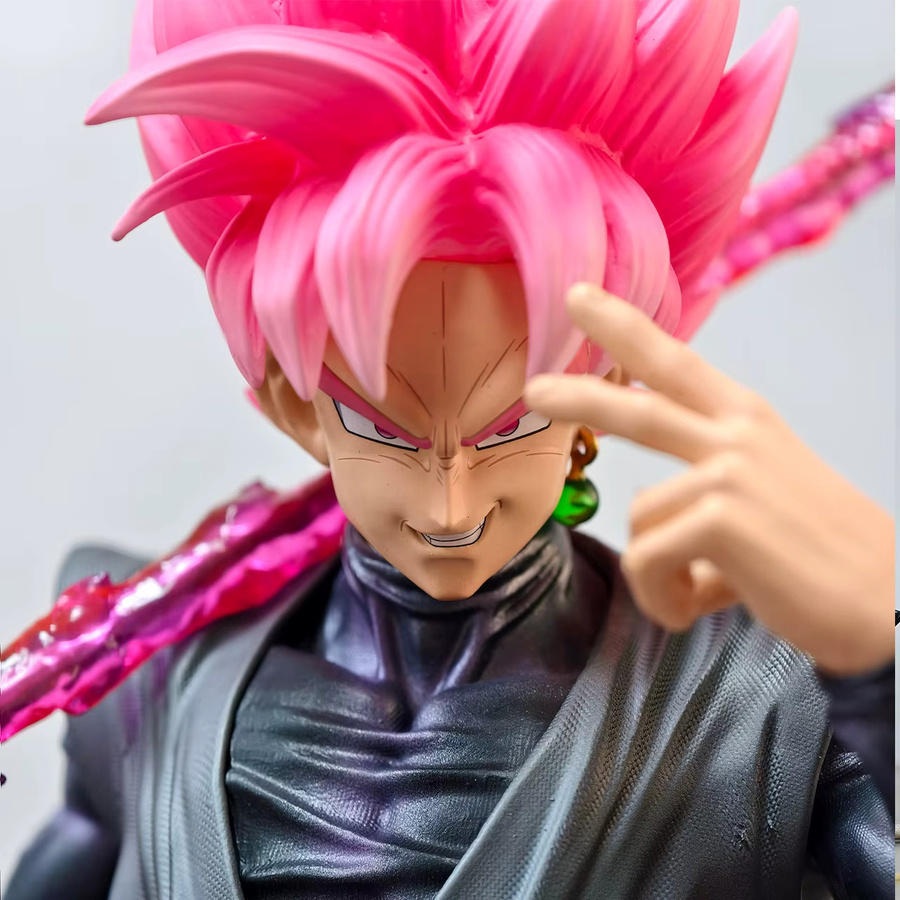 Bandai Dragon Ball Z Zamasu Figur mit LED-Basis, Actionfigur, Sammlermodell - Bild 3