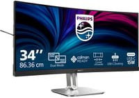 Philips LED-Monitor 34B2U5900C mit 86,4 cm Diagonale, VA-Panel, USB-C und 5K Auflösung in Anthrazit, Silber und Schwarz - Bild 1