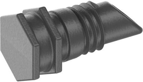Gardena Micro-Drip System Verschlussstopfen 4,6 mm in Anthrazit, 10 Stück - Bild 1