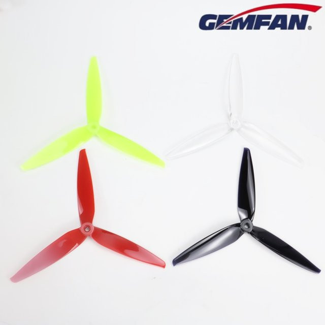 GEMFAN 7040 7 Zoll 3-Blatt Propeller, Kunststoff, 4-teiliges Set - Bild 1