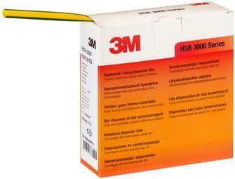 3M Schrumpfschlauch Mehrfarbig Durchmesser: 3 mm, Länge: 7 m, bis 120 °C - Bild 1