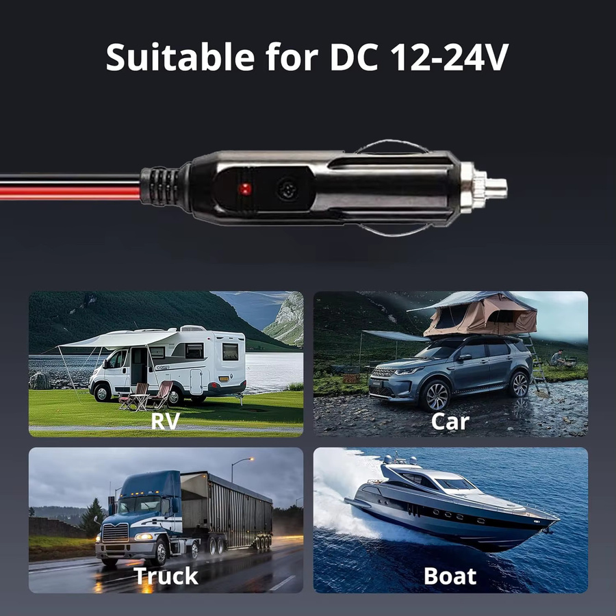 Starlink Mini Autoladekabel mit 5m Reinkupferdraht und Zigarettenanzünder Anschluss - Bild 5