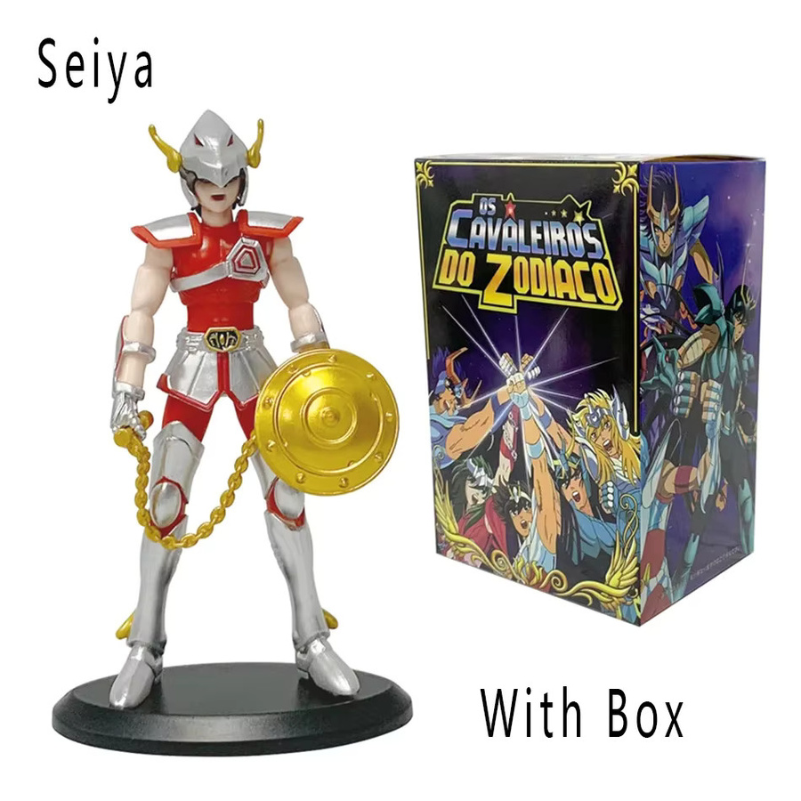 Bandai Anime Figur Phoenix Ikki Hyoga Seiya Shiryu, Stehende Rüstung Modell, Einzelfigur, PVC - Bild 3