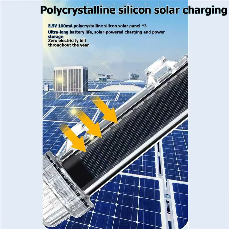 B48B Solarbetriebene Signalleuchte für Fischernetze, Boote und Yachten, wasserdichte Marine-Warnleuchte aus transparentem Kunststoff - Bild 4