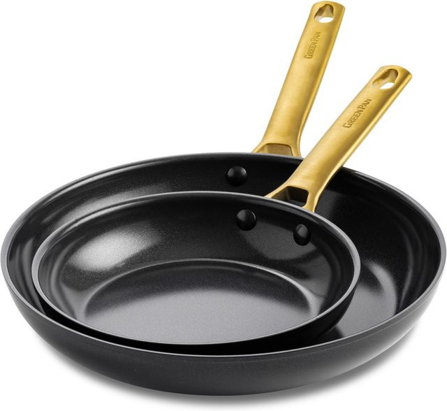 Green Pan Padova Reserve Pfannenset 2-teilig, Schwarz, Durchmesser: 20 cm und 26 cm - Bild 1