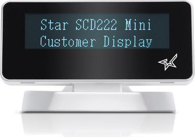 Star Micronics Kundenanzeige SCD222U in Weiß mit USB-Anschluss - Bild 1