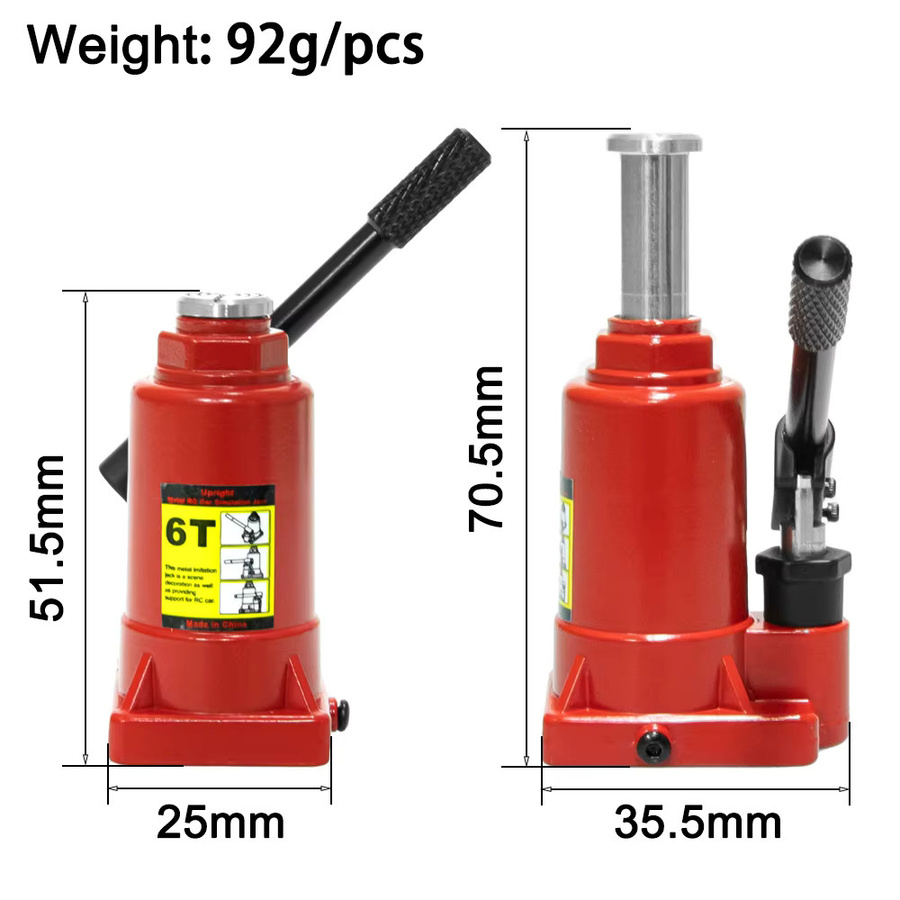 OGRC Metall-Hydraulikheber, Zubehör, Maßstab 1:10, manuell verstellbar - Bild 1