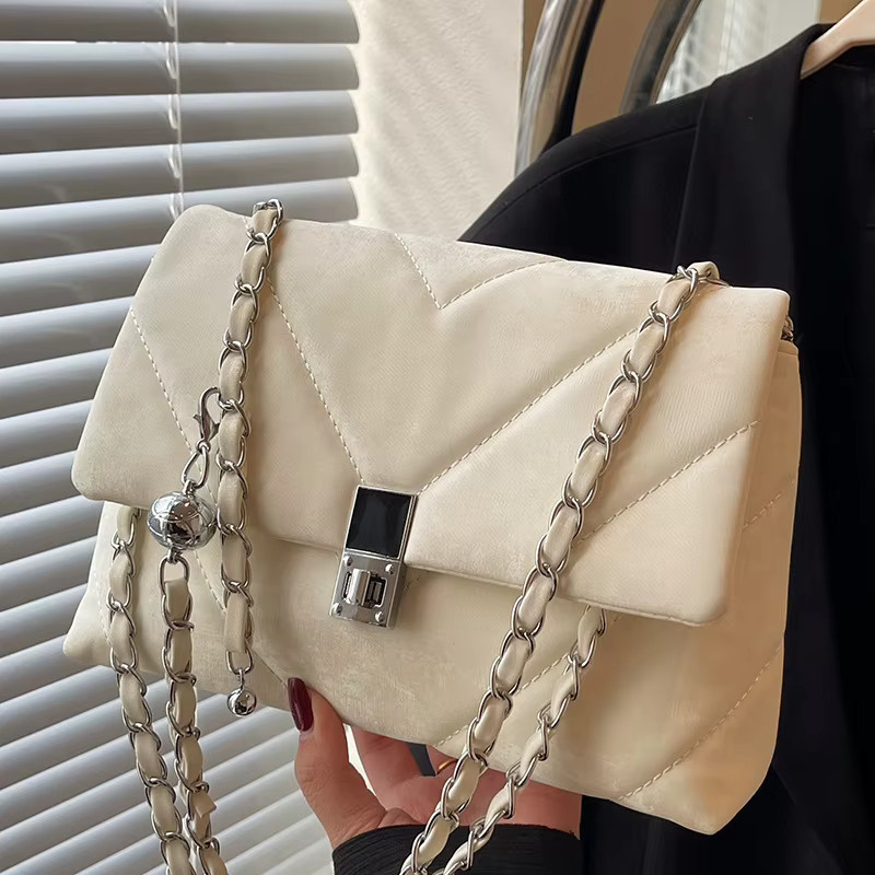 Umhängetasche Damen, Kette, Messenger Bag - Bild 1
