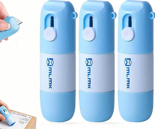 2-in-1 Boxöffner und Etikettenlöschflüssigkeit zum Schutz deiner Privatsphäre und zum Entfernen von Daten auf Thermopapier-Etiketten - Bild 1
