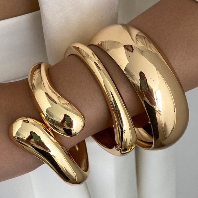 Ingemark Armbänder, Gold, Punk, Damen - Bild 1