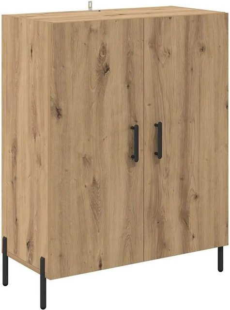 vidaXL Sideboard Artisan-Eiche in Braun, modernes Design aus Holzwerkstoff, B/T/H: 69,5 x 34 x 90 cm - Bild 1
